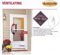 These doors will only eat up. 32 Midview Reversible White Larson Storm Door 660 16