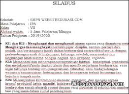 Maybe you would like to learn more about one of these? Silabus Ipa Kelas 7 Kurikulum 2013 Revisi 2019 Berbagi Jawaban 2
