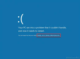 The renderercodeintegrity feature is a special windows 10 feature that google introduced to block suspicious or unsigned code from interfering with the browser's page rendering processes and. Bluescreen Kernel Data Inpage Error Bluescreen Defekt Fehlercode Festplatte Ram Windows Faq