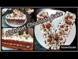 Cake letter with chocolate topping and cherry on top. Alphabet Cake Letter Cake Alphabet V Cake Easy Decoration Chocolate V Cake Youtube