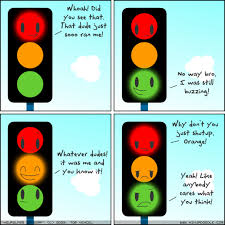 Pin By Anna Blomquist On Cartoons Traffic Light Knowing You What You Think