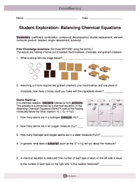 This might seem impossible but with our highly skilled professional writers all your custom essays, book reviews, research papers and other custom tasks you order with us will be of high quality. Student Exploration Balancing Chemical Equations Fill Online Printable Fillable Blank Pdffiller
