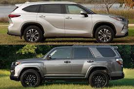 Advantage highlander with its slightly longer wheelbase and overall length, the highlander provides more space inside. 2020 Toyota Highlander Vs 2020 Toyota 4runner What S The Difference Autotrader