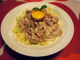 Tagliatelles Carbonara Speciales Recette Recettes De Cuisine Tagliatelles Tagliatelle Carbonara