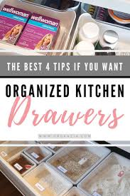 How To Organize Kitchen Drawers Instead Of Cabinets Organzia In 2020 Kitchen Drawer Organization Kitchen Organization Kitchen Drawers