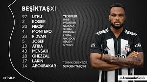 It is also a local derby, one of many involving istanbul clubs. Besiktas Jk On Twitter Fenerbahce Maci Ilk 11 Imiz Fbvbjk Armandasakli