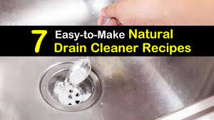 7 Easy To Make Drain Cleaner Recipes