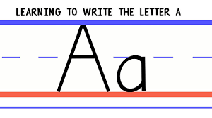 Let them have fun coloring the pictures that start. Write The Letter A Abc Writing For Kids Alphabet Handwriting By 123abctv Youtube