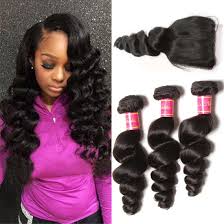 For hair that's stunningly soft and smooth. Amazon Com Nadula Brazilian 8a Loose Wave Remy Virgin Human Hair Weave Pack Of 3 Hair Extensions Natural Color 14 With 16 18 20 Beauty Personal Care