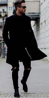 Clothes Mens Black 24 All Black Outfits For Men Mens Outfits Black Outfit Men Mens Winter Fashion