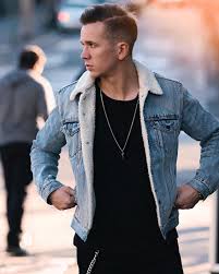 50 Stylish Ways To Wear A Shearling Coat Fashion Tips For Men Images Mens Winter Fashion Mens Winter Fashion Trends Denim Jacket Men Outfit