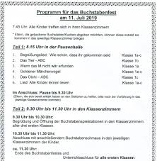 Klasse grundschule die schülerin, der schüler kann 1. Grundschule Emskirchen Buchstabenfest Der 1 Klassen