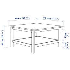 Tommaryd table, white stained oak veneer/anthracite 51 1/8x27 1/2 . Hemnes Coffee Table White Stain 90x90 Cm Ikea