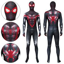 In total there are 19 total suits to craft just a few missions into the main story with. Spider Man Miles Morales Advanced Suit Ps5 2021 Spider Man Miles Mora Wcosplay Spiderman Miles Morales Spiderman Cosplay