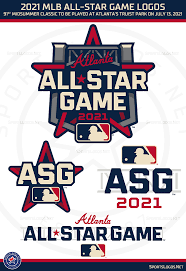 How many days until the mlb all star game 2021? Baseball Reveals Logo For 2021 Mlb All Star Game At Atlanta Sportslogos Net News