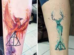 This tattoo pays homage to that moment, as well as harry's hogwarts house. 39 Atemberaubende Harry Potter Tattoos Bei Denen Du Sagst Quot Ich Will Das Quot