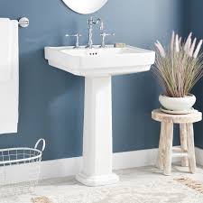 key west porcelain pedestal sink