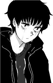 Iconsvintage hashtag on instagram photos and videos. Avatan Aesthetic Anime Boy Black And White Full Size Png Download Seekpng