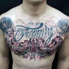 Family Tattoo On Chest Best Family Tattoos For Men Meaningful Tattoo Designs And Ideas For Family S Family Tattoos For Men Chest Tattoo Men Family Tattoos