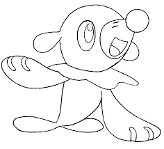 Blue fairy bring apples pinocchio coloring pages. Coloring Page Pokemon Sun And Moon Popplio 2 Colorear Pokemon Dibujos Para Colorear Pokemon Dibujos De Pokemon