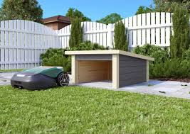 Eine baugenehmigung fur das gartenhaus gartenhausfabrik magazin. Garage Fur Mahroboter Grosse 2 Terragrau Kaufen