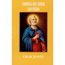 San pedro y san pablo. Mini Libro Sombras Del Senor San Pedro Oraciones