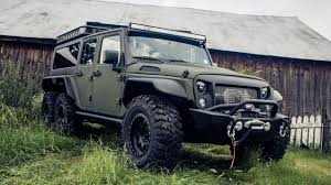 Chinese Firm Reveals 6x6 Jeep Wrangler Dubbed The Tomahawk Carscoops Jeep Wrangler Jeep Jeep Truck