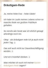 Die 20 Besten Ideen Fur Hochzeit Rede Brautigam Beste Wohnkultur Bastelideen Coloring Und Frisur Inspiration In 2020 Rede Brautigam Ideen Fur Die Hochzeit Rede Hochzeit
