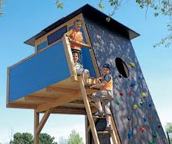Selbst Ist Der Mann Bauplan 6 2007 Kletterhaus Garten Landschaftsbau Hintergarten Diy Hinterhof