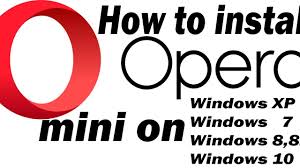 Click install button under the opera mini logo, and enjoy! How To Install Opera Mini On Windows 10 8 1 8 7 Xp Youtube