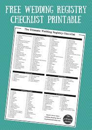 Wedding Registry Checklist What To Register For Everything You Need On Your Wedding Regis Wedding Registry Checklist Wedding Registry Wedding Registry List
