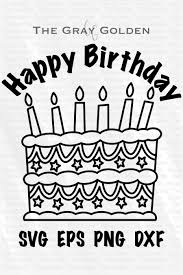 Download Birthday Card Svg Cricut Happy Birthday Cut File Svg For Birthday Silhouette Cut File Happy Birthday To You Svg File Birthday Clipart Clip Art Art Collectibles