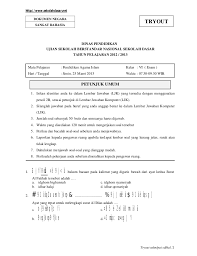 We did not find results for: Tryout Usbn Sd Pendidikan Agama Islam 2013