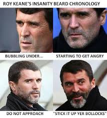 Before roy keane, our king of sporting beards. David On Twitter Thepoke Roy Keane S Insanity Beard A Chronology Http T Co Nf8fxgstbt