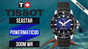 Contemporary and durable, it is swiss made by tissot. Tissot Seastar 1000 Diver S 300 Mt A Un Prezzo Bomba Youtube