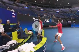 Now let's see what happens against novak djokovic in rod laver arena. Novak Djokovic Loses Cool Slams His Tennis Racquet After Germany Beat Serbia In Atp Cup Novak Djokovic News Atp Cup 2021 Results Tennis News