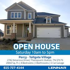 Open House 2742 Americus Drive Thompson S Station Tn 37179 Saturday 02 17 10am To 5pm Come Join Kate Mcclarnon And See New Homes For Sale House New Homes
