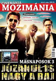 Facebook.com/officialacreydon másnaposok 1 the hangover funny. Bradley Cooper Zach Galifianakis Ed Helms The Hangover Part Iii Mozimania Magazine May 2013 Cover Photo Hungary