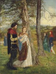 Maybe you would like to learn more about one of these? Sir Lancelot And Queen Guinevere By James Archer 1864 Pre Raphaelite Art Lancelot And Guinevere Medieval Romance
