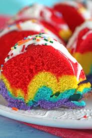 I am amazed by people's creativity and how they are able to take simple bundt cakes to a whole new. Rainbow Bundt Cake Video Sweet And Savory Meals