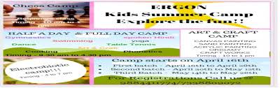 Events, tickets, activities and things to do. Ergon Activity Center Kids Summer Camp Chennai Meraevents Com