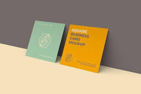 These free and premium square business card mockup templates will be the best to make a presentation of your business without any doubts. 30 Square Business Card Psd Mockup Templates Decolore Net