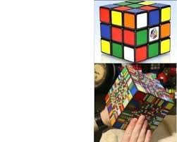 Free shipping on orders over $25 shipped by amazon. Rubik Cube Intellect Blank Template Imgflip