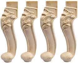These 11 distinct carvings in our antigua carved cabinetry collection originated from actual 18th century spanish colonial antique furniture and carved doors found throughout the cuzco & sacred valley regions of peru. 10 Inch 25cm Wooden Furniture Legs La Vane Set Of 4 European Style Solid Wood Carving Furniture Replacement Feet Decoration For Sofa Cabinet Wardrobe Table Loveseat Amazon Com