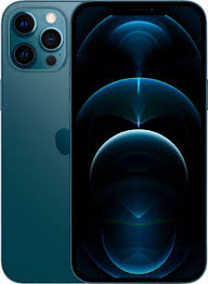 Apple Iphone 12 Pro Max 5g 512gb Pacific Blue Sprint Mgct3ll A Best Buy