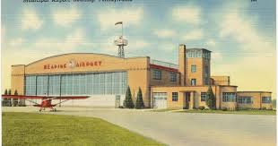 Municipal Airport Reading Pennsylvania Ca 1930 1945 2501 Bernville Rd Reading Pa In 2020 Airport Reading Reading Pennsylvania