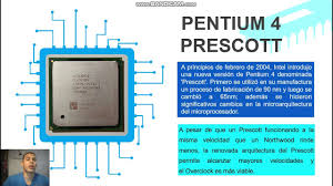 PROCESADOR INTEL PENTIUM 4 PRESCOTT