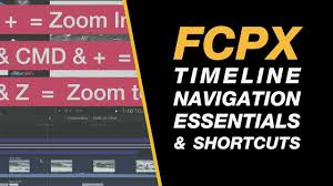 Final Cut Pro X Timeline Navigation Tips Zoom In Out Turn On Off Audio Waveforms