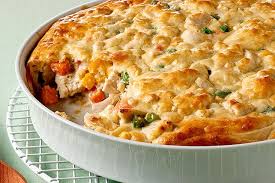 Bisquick Chicken Pot Pie Recipe Veg All Savory Chicken Pie Recipe Recipe Savory Chicken Chicken Pie Kraft Recipes