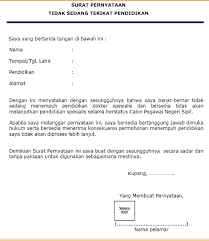 Demikian surat pernyataan ini saya buat dengan sesungguhnya untuk dapat dipergunakan sebagaimana mestinya. Contoh Surat Pernyataan Bukan Pns Untuk Beasiswa Mosaicone
